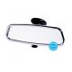 SUMMIT Rear View Suction Mirror - Chrome Effect - Dipping