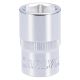 CARLYLE HAND TOOLS Socket - Shallow - Metric Standard - 1/2in. Dr - 17 mm