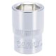 CARLYLE HAND TOOLS Socket - Shallow - Metric Standard - 1/2in. Dr - 19 mm