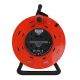 STATUS 4 Way Open Frame Cable Reel - Red - 25m