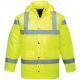 PORTWEST Hi-Vis Traffic Jacket - Yellow - Medium