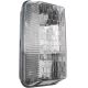 POWERMASTER Rectangular Bulkhead Light - Black - 100W