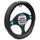 STREETWIZE Steering Wheel Cover - Added Grip - Black/Black