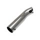 KLARIUS Exhaust Trim - Curved End - Chrome - 38mm